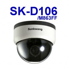 [선광]휴바이론 SK-D106/M863FF CCTV 감시카메라 소형PTZ카메라 huviron