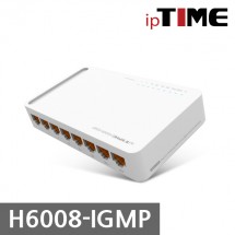 EFM네트웍스 IPTime H5008-IGMP 아이피타임 스위칭허브 CCTV DVR 감시카메라 IP카메라 기가인터넷 기가비트랜 랜허브 LAN HUB H6008-IGMP