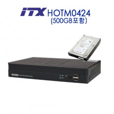 ITX HOTM-0424(500GB) CCTV DVR 감시카메라 녹화장치 4채널스탠드얼론