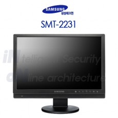 삼성테크윈 SMT-2231 CCTV 감시카메라 LCD모니터 CCTV모니터