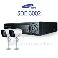삼성테크윈 SDE-3002 AIO세트3 CCTV DVR 감시카메라 녹화장치 세트 이벤트할인