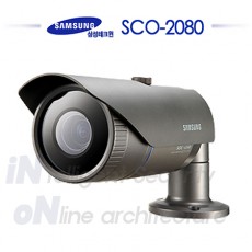 삼성테크윈 SCO-2080 CCTV 감시카메라 방수하우징카메라 가변렌즈카메라