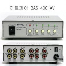 ARTPIA BAS-4001AV CCTV CCTV카메라 감시카메라 오토셀렉터 영상순차전환기 아트피아