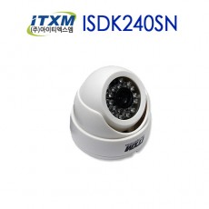 인온 IDK240SN 화이트 CCTV 감시카메라 적외선돔카메라