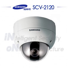 삼성테크윈 SCV-2120 CCTV 감시카메라 돔카메라 가변렌즈반달돔카메라