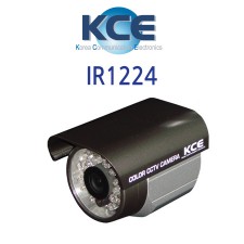 KCE IR1224 PAL CCTV 감시카메라 적외선카메라 방수하우징카메라 52만화소
