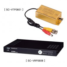 씨아이즈 SC-VCP0608 CCTV 감시카메라 중첩전송장치