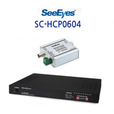 씨아이즈 SC-HCP0604 CCTV 감시카메라 HD-SDI전송장치 전원중첩전송장치