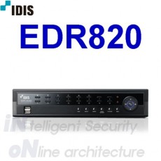 아이디스 EDR820 CCTV DVR 감시카메라 녹화기 EDR-820