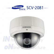 삼성테크윈 SCV-2081 CCTV 감시카메라 돔카메라 반달돔카메라