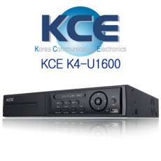 KCE K4-U1600 CCTV DVR 감시카메라 녹화장치