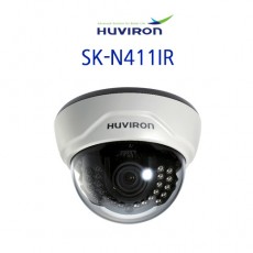 [선광]휴바이론 SK-N411IR CCTV 감시카메라 적외선돔카메라 IP돔카메라 huviron