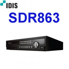아이디스 SDR 863(1TB포함) CCTV DVR 감시카메라 녹화장치 960H모니터링