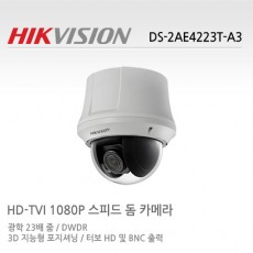 HIKVISION 하이크비전 DS-2AE4223T-A3 CCTV 감시카메라 HD-TVI PTZ카메라 2M HD카메라