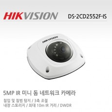 HIKVISION 하이크비전 DS-2CD2552F-IS CCTV 감시카메라 IP카메라 미니돔적외선네트워크카메라 HD카메라