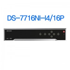HIKVISION 하이크비전 DS-7716NI-I4/16P CCTV NVR 감시카메라 녹화장치 IP16채널녹화기 PoE16포트
