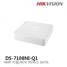 HIKVISION 하이크비전 DS-7108NI-Q1 CCTV NVR 감시카메라 녹화장치 IP8채널녹화기