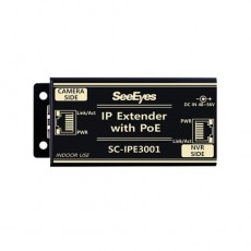 씨아이즈 SC-IPE3001 PoE탑재형 이더넷Extender CCTV 감시카메라 영상전원전송장치 IP카메라POE인젝터기능포함