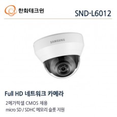 한화테크윈 SND-L6012 CCTV 감시카메라 돔카메라 IP카메라 2M FullHD네트워크카메라